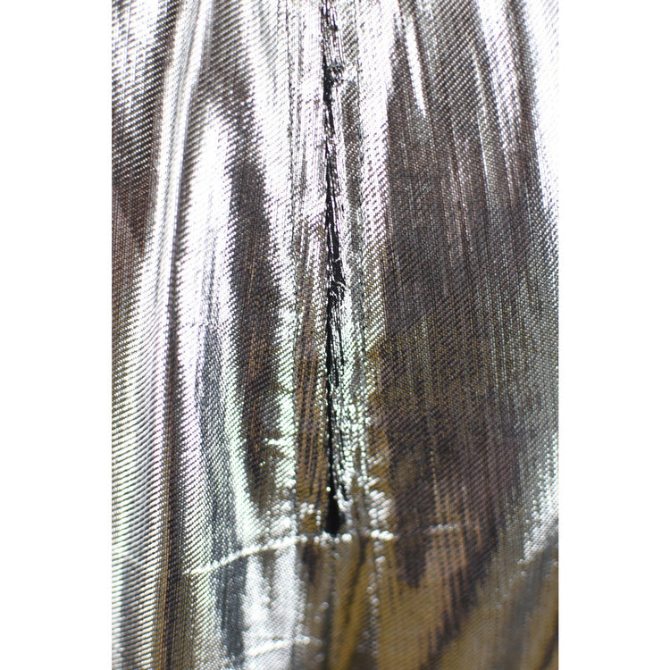 80s Metallic Wide Leg Palazzo Pants, Women's Size 12, 32" Waist