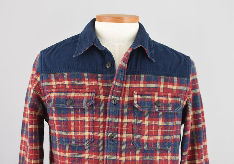 American Eagle Plaid Flannel Long Sleeve Shirt Men's Medium