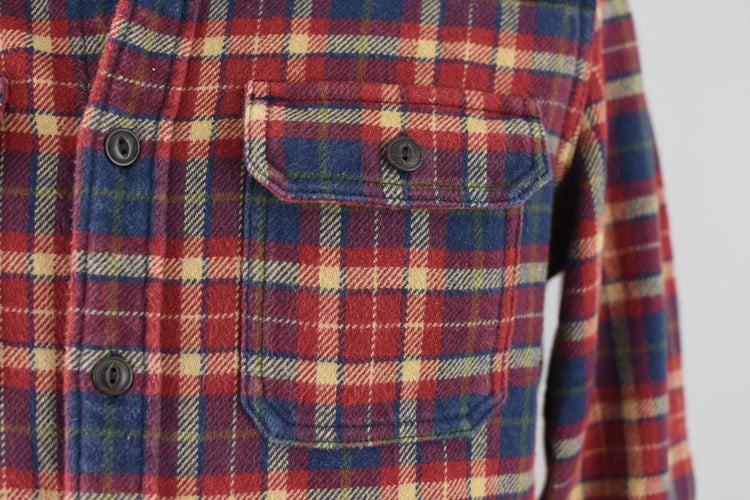 American Eagle Plaid Flannel Long Sleeve Shirt Men's Medium