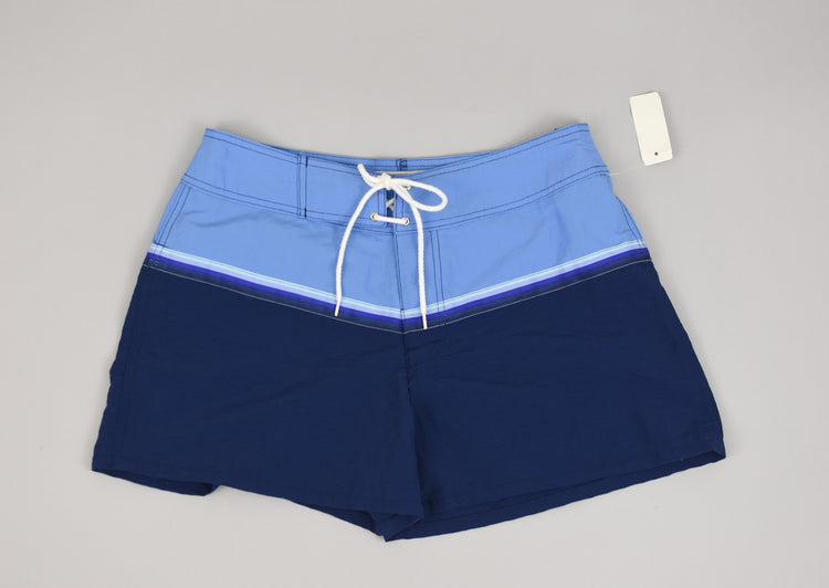 90s Blue Board Shorts NWT, Juniors Size 11, 32" Waist