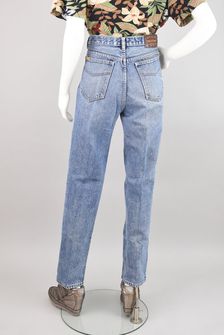 90s Distressed Jordache Basics Jeans, Women's 34" Waist