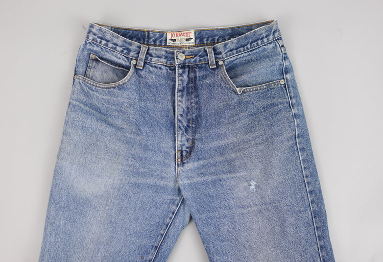 90s Distressed Jordache Basics Jeans, Women's 34" Waist