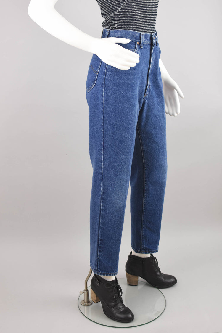 Vintage High Waist Lee Straight Lee Jeans, Women's Petite 28x28