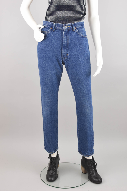 Vintage High Waist Lee Straight Lee Jeans, Women's Petite 28x28