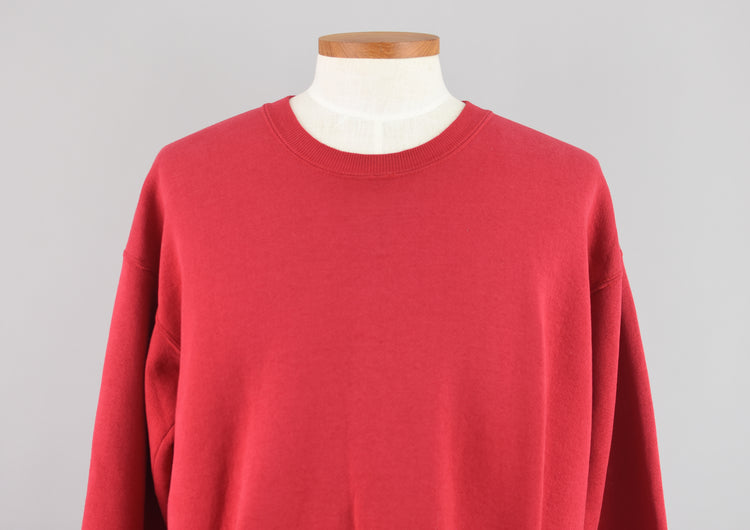 90s Lee Red Heavyweight Sweatshirt Unisex Large - XL