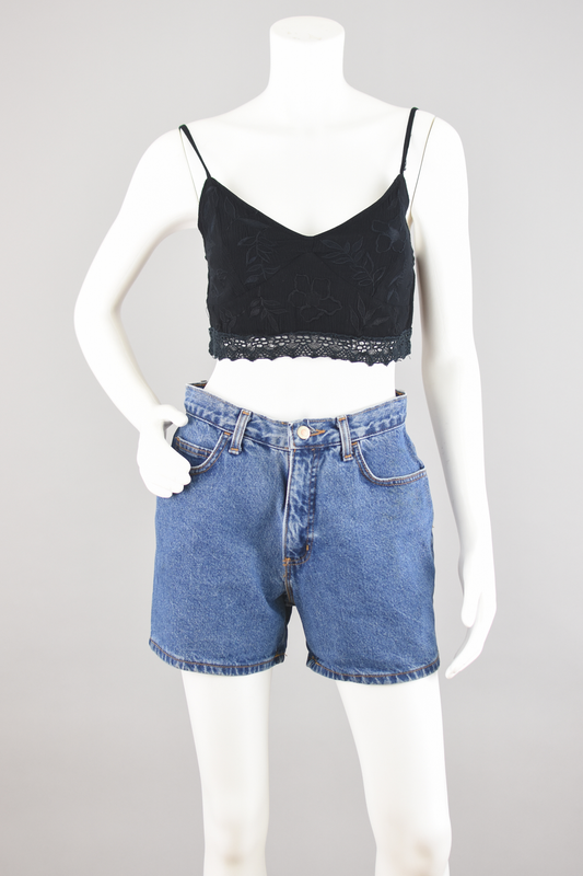 Vintage 90s London Jean Shorts, Women's Size 8, 28" Waist