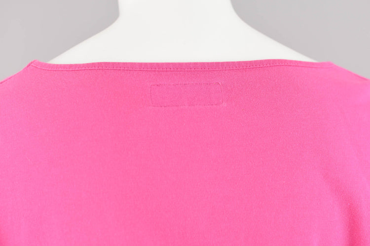 Vintage Esprit Pink Cropped T-shirt Women's Medium