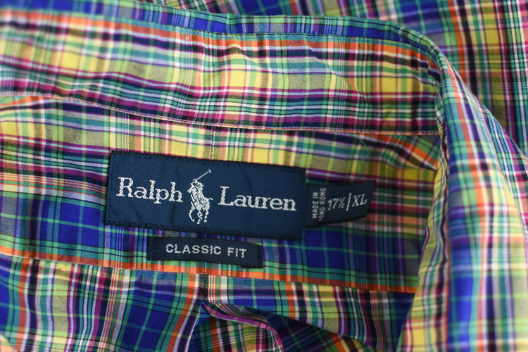 Vintage Ralph Lauren Plaid Shirt Men’s XL