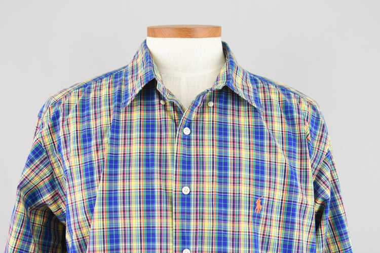 Vintage Ralph Lauren Plaid Shirt Men’s XL