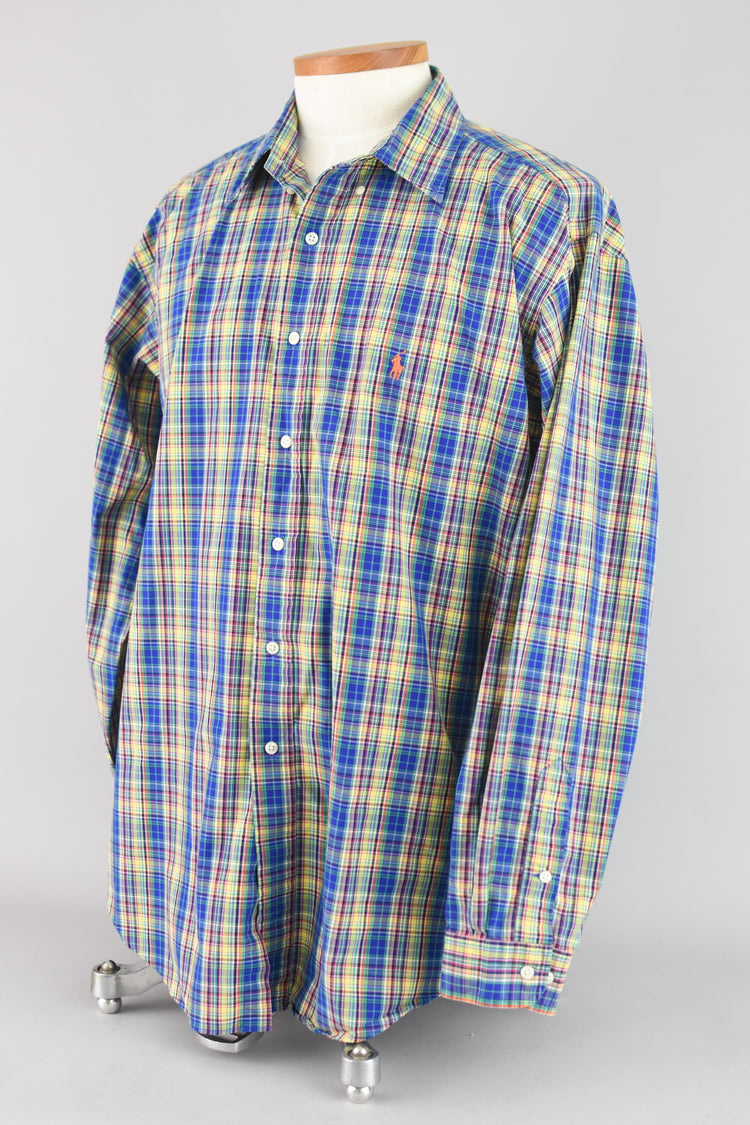 Vintage Ralph Lauren Plaid Shirt Men’s XL