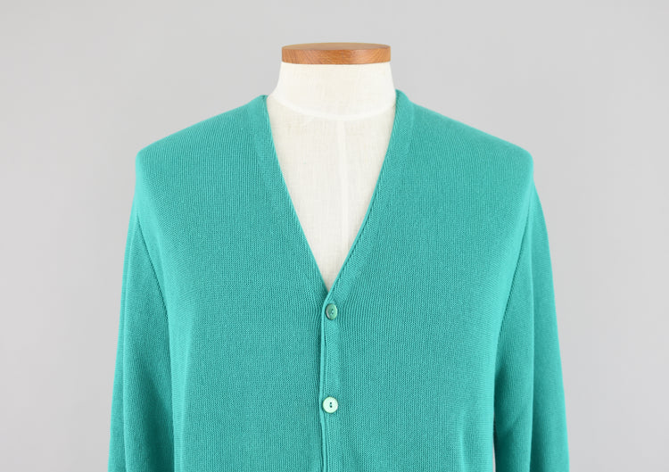 70s Deadstock Arnold Palmer Grandpa Cardigan, Men's Large