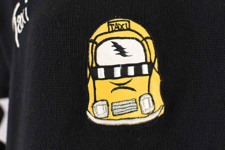 Vintage Taxi Cab Sweater Women's Medium