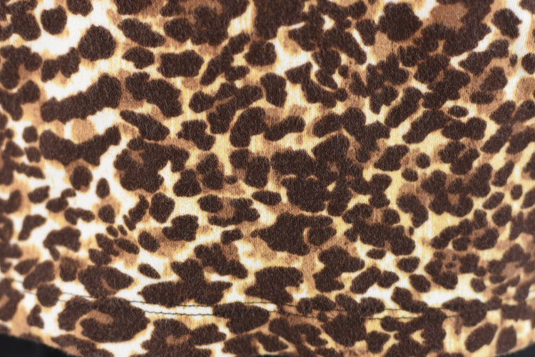 90s Animal Print Fitted Short Sleeve T-shirt Women's Small