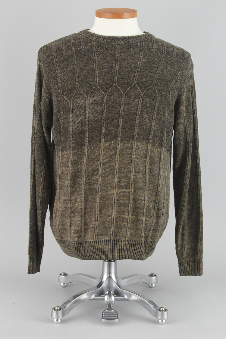 90s Dockers Ombre Brown Chenille Sweater Men's Medium