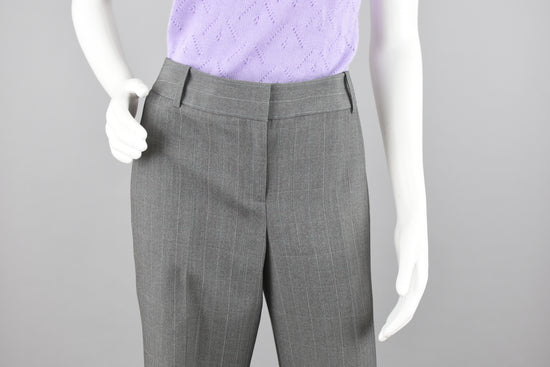 ANN TAYLOR WOMENS Brown Polyester Dress Pants Trousers Size 14 Regular Zip  £5.00 - PicClick UK