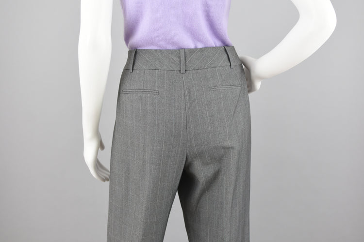 Ann Taylor Signature Fit Gray Dress Pants Size 8, 34" Waist