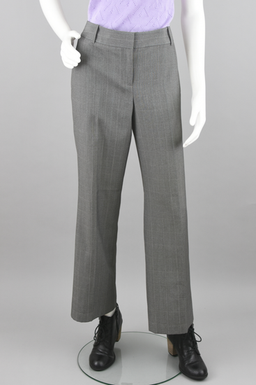 Ann Taylor LOFT Wool Blend Mini Herringbone Skinny Leg Dress Pants - Size  10 on eBid United States | 182942140