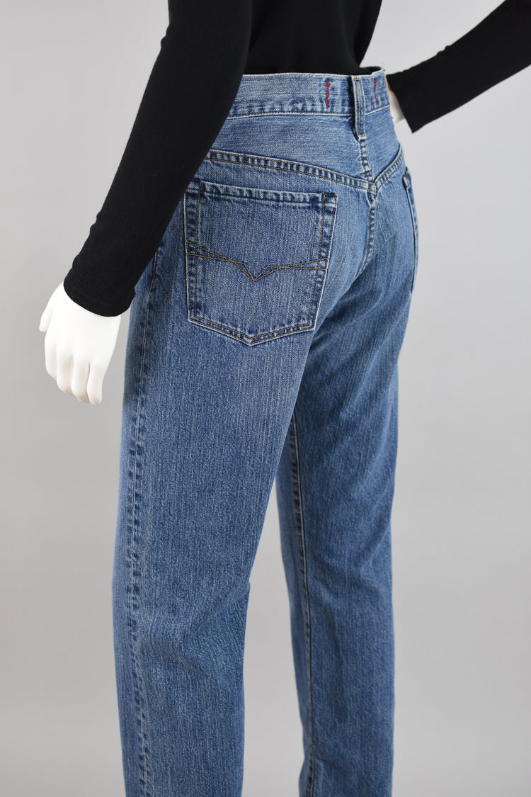 Vintage Guess Jeans USA Made, 90s Straight Leg Denim, Women's 29x30 10M