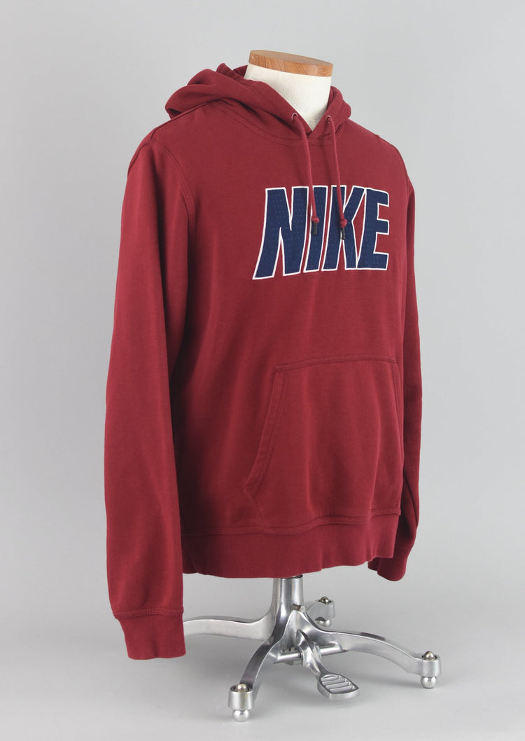 Nike Classic Club Logo Fleece Hoodie Men's Large