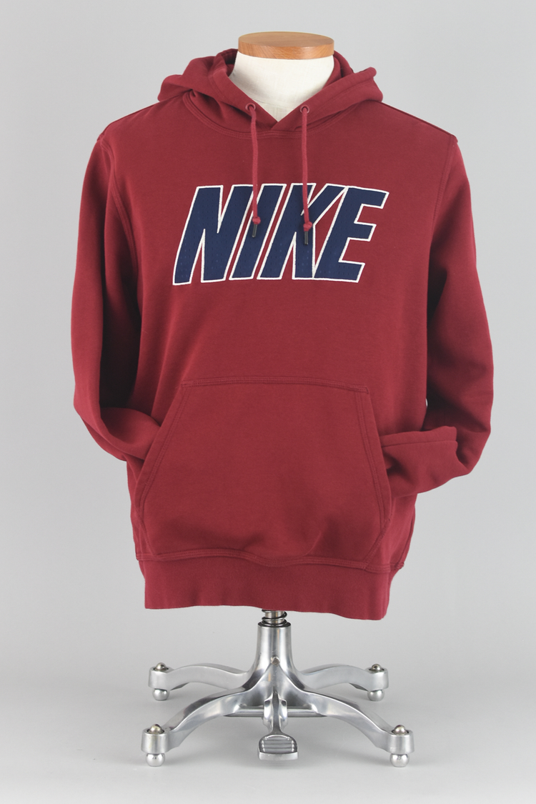 Nike Classic Club Logo Fleece Hoodie Men's Large